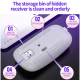 Souris Sans Fil Rechargeable 2.4GHz 1600DPI RGB Lumière Silencieuse Haute Vitesse - www.yonis-shop.com