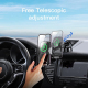 Chargeur Sans Fil Voiture 15W Support Téléphone Réglable Avec Ventouse et Bras Mécanique Pour Consoles Centrales - www.yonis-...
