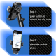 Chargeur Sans Fil Voiture 15W Support Téléphone Réglable Avec Ventouse et Bras Mécanique Pour Consoles Centrales - www.yonis-...