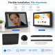 Afficheur Dynamique Commercial 10,1 Pouces Tactile Android 11 2 Go 16 Go RK3568 Quad-Core Écran HD 10 Points - www.yonis-shop...