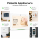 Afficheur Dynamique Commercial 8 Pouces Tactile HD Android 14 4 Go 32 Go WiFi 6 Et Ethernet - www.yonis-shop.com