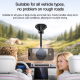 Support Téléphone Voiture Magnétique À Ventouse Recharge Sans Fil 15W Rotation 360° Pour iPhone 12 À 17 - www.yonis-shop.com