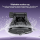 Support Téléphone Voiture À Ventouse Avec Pince Automatique Recharge Sans Fil 15 W Qi Rotation 360° - www.yonis-shop.com
