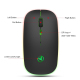 Souris Sans Fil Rechargeable Haute Précision Avec Lumière Colorée Et Double Mode USB Bluetooth - www.yonis-shop.com