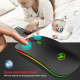 Souris Sans Fil Rechargeable Haute Précision Avec Lumière Colorée Et Double Mode USB Bluetooth - www.yonis-shop.com