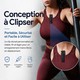 Caméra Piéton 2K Pour Sport Et Surveillance Avec Lentille Rotative À 180° Stabilisation 5 Axes Et Vision Nocturne - www.yonis...