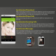 Montre connectée Bluetooth illustrant la synchronisation des appels et messages avec un smartphone - Yonis Y-mcb27