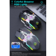 Souris Sans Fil Rechargeable Silencieuse Avec Lumières RGB Ergonomique USB Plug And Play - www.yonis-shop.com