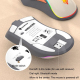 Souris Sans Fil Rechargeable Silencieuse Pour Bureau Et Gaming Avec Lumières Colorées - www.yonis-shop.com