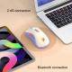 Souris Sans Fil Rechargeable Silencieuse Pour Bureau Et Gaming Avec Lumières Colorées - www.yonis-shop.com