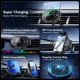Support De Téléphone Voiture Chargeur Sans Fil 15W À Pince Automatique Rotation 360° Pour Grille D’Aération - www.yonis-shop.com