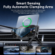 Support De Téléphone Voiture Chargeur Sans Fil 15W À Pince Automatique Rotation 360° Pour Grille D’Aération - www.yonis-shop.com