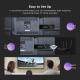 Clé TV Android 11 4K HDR Pour Streaming WiFi Double Bande 2 Go 16 Go Format Compact - www.yonis-shop.com
