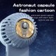 Mini Ventilateur Portable Rafraîchissant Double Refroidissement 3 Vitesses Batterie 4000 mAh Veilleuse Astronaute - www.yonis...