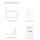 Babyphone Camera Sans Fil 4.5 Pouces Vision Nocturne Sécurité Bébé Interphone Alarme Température et Alimentation - www.yonis-...