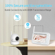 Babyphone Camera Sans Fil 4.5 Pouces Vision Nocturne Sécurité Bébé Interphone Alarme Température et Alimentation - www.yonis-...