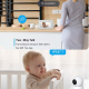 Babyphone Camera Sans Fil 4.5 Pouces Vision Nocturne Sécurité Bébé Interphone Alarme Température et Alimentation - www.yonis-...