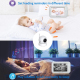 Babyphone Camera Sans Fil 4.5 Pouces Vision Nocturne Sécurité Bébé Interphone Alarme Température et Alimentation - www.yonis-...