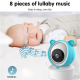 Babyphone Camera Vidéo Vision Nocturne Écran 5 Pouces Détection Mouvement et Température - www.yonis-shop.com