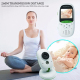 Babyphone Camera Sans Fil 2.4 Pouces LCD Vision Nocturne Audio Bidirectionnel Température et Berceuses - www.yonis-shop.com