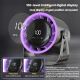 Ventilateur De Circulation Rechargeable 100 Vitesses Avec Affichage Numérique Autonomie 3,5 À 30 H Orientation 360° Bruit Réd...