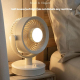 Ventilateur De Table Rechargeable USB Portable Avec Lampe Magnétique À Lumière Chaude 3 Vitesses Pour Bureau - www.yonis-shop...