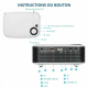 Mini Videoprojecteur Portable 1080P Pour Enfants Ultra Lumineux 1000 Lumens - www.yonis-shop.com