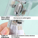 Ventilateur Portable USB À Main Transparent 3 Vitesses Batterie 1200 mAh Rechargeable Type C Silencieux - www.yonis-shop.com