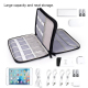 Sacoche Ordinateur Portable Imperméable Multi-Usage Avec Double Couche Et Design Robuste En Nylon - www.yonis-shop.com