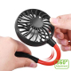 Ventilateur Tour De Cou À LED Pour Extérieur Silencieux 3 Vitesses Rechargeable Par USB Autonomie 2 À 6 Heures - www.yonis-sh...
