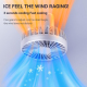 Ventilateur Portable Pliable À Main Avec Refroidissement En 3 Secondes Affichage LED 5 Vitesses Et Batterie 1200 mAh - www.yo...