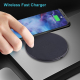 Chargeur Sans Fil 10W Design Plaid Noir Compatible QI Pour Recharge Rapide Et Universelle - www.yonis-shop.com