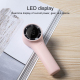 Mini Ventilateur Portable À Main 5W Avec 5 Vitesses Affichage Numérique HD Lames Turbine Batterie Intégrée USB-C - www.yonis-...
