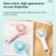 Mini Ventilateur Portable À Main Pour Se Rafraîchir 3 Vitesses Silencieux Avec Boucle D’Accrochage Batterie 1200 mAh - www.yo...