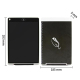 Tablette Graphique Enfant Dessin Bloc Note Numérique LCD 12 pouces 4.5 mm Épaisseur Pile Vert - www.yonis-shop.com