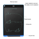 Tablette Graphique Enfant Dessin Bloc Note Numérique LCD 12 pouces 4.5 mm Épaisseur Pile Vert - www.yonis-shop.com