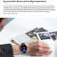 Montre Connectée Sportive Écran 1.39 Pouces Bluetooth 5.2 Appels Surveillance Santé Sommeil Oxygène Température Fréquence Car...