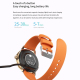 Montre Connectée Sportive Écran 1.39 Pouces Bluetooth 5.2 Appels Surveillance Santé Sommeil Oxygène Température Fréquence Car...