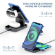 Chargeur Sans Fil 3 En 1 Magnétique Pour iPhone iWatch Et AirPods Blanc Haute Performance - www.yonis-shop.com