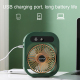 Ventilateur De Bureau Avec Brumisation USB Rechargeable 3 Vitesses Réservoir D’Eau Grande Capacité 1200 mAh - www.yonis-shop.com