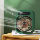 Ventilateur De Bureau Avec Brumisation USB Rechargeable 3 Vitesses Réservoir D’Eau Grande Capacité 1200 mAh - www.yonis-shop.com