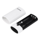 Boîtier Power Bank DIY Pour 2 Batteries 18650 Non Incluses USB Type C Indicateur Et Protections Électriques - www.yonis-shop.com