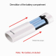 Boîtier Power Bank DIY Pour 2 Batteries 18650 Non Incluses USB Type C Indicateur Et Protections Électriques - www.yonis-shop.com
