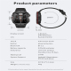 Montre Connectée Écran Couleur 1.96 Pouces Étanche Bluetooth Appels Surveillance Santé Longue Autonomie - www.yonis-shop.com