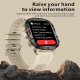 Montre Connectée Écran Couleur 1.96 Pouces Étanche 3ATM Bluetooth Appels Notifications Multilingue - www.yonis-shop.com