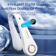 Ventilateur De Cou Portable USB Sans Pales Avec Affichage Numérique 5 Vitesses Et Autonomie De 2,5 À 6,5 Heures - www.yonis-s...