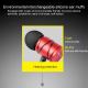 Écouteurs Intra-Auriculaires Kit Mains Libres Micro Universel iPhone Samsung Huawei Smartphone Tablette Rouge - www.yonis-sho...