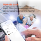 Montre Connectée Écran Couleur 1.32 Pouces Appel Bluetooth ECG Cardiofréquencemètre Surveillance Sommeil Sport Multilingue - ...