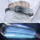 Ventilateur De Ceinture Portable Pour Sport Extérieur Refroidissement Avant Arrière Batterie 5000 mAh Module PCM Amovible - w...