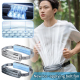 Ventilateur De Ceinture Portable Pour Sport Extérieur Refroidissement Avant Arrière Batterie 5000 mAh Module PCM Amovible - w...